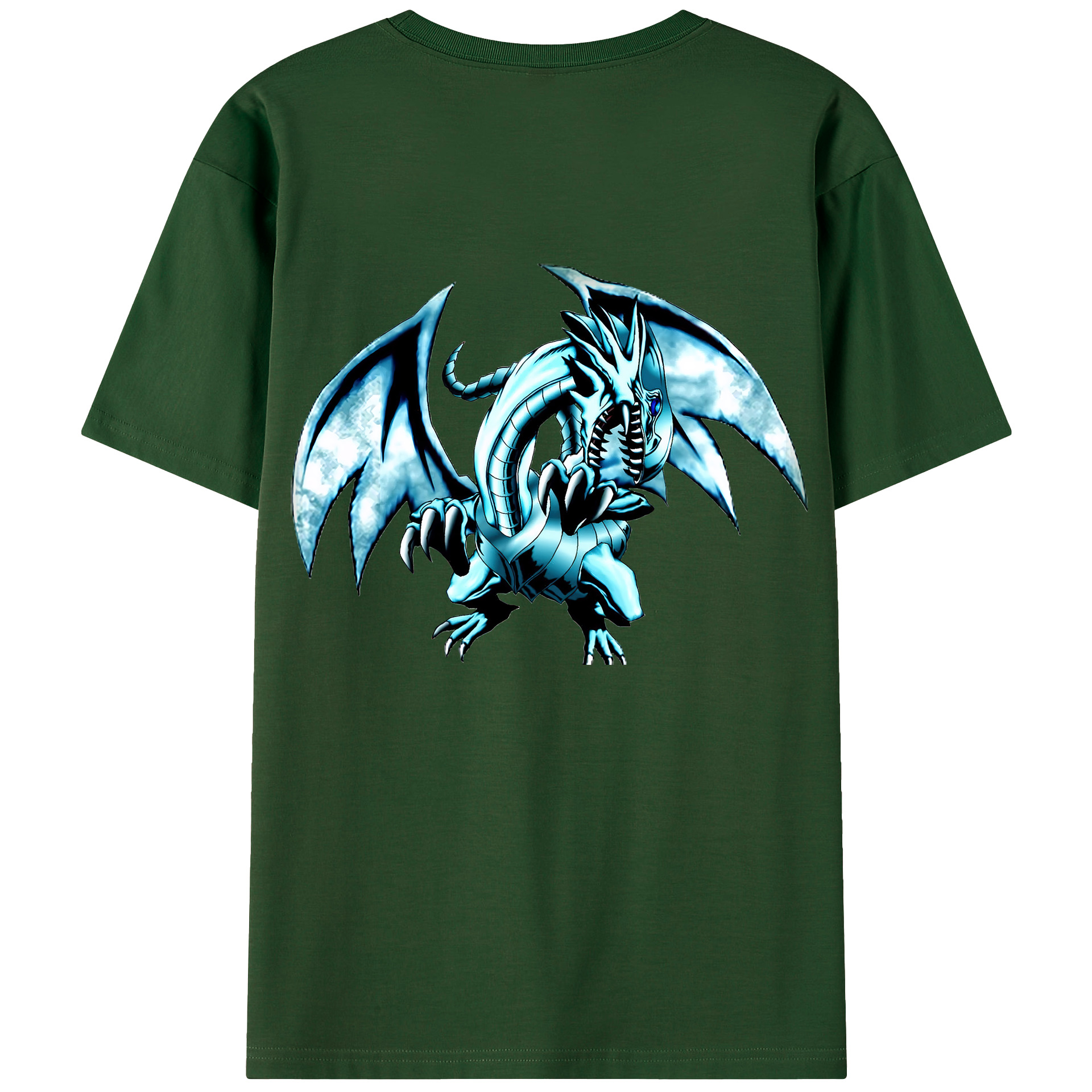 （画像用） 遊☆戯☆王 Yu-Gi-Oh! 綿100％半袖Tシャツ（背面プリント）